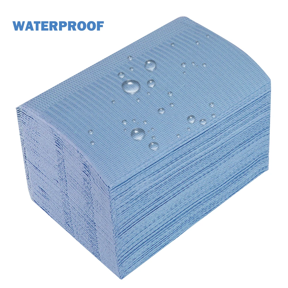 125Pcs Disposable Tattoo Clean Pad Waterproof Medical Paper Tablecloths Mat Double Layer Sheets Tattoo Accessories