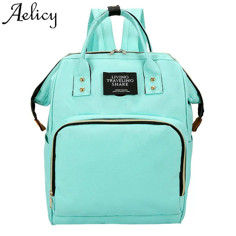 

Aelicy NEW Mummy Bag Nappy Bottle Large Capacity Baby Travel Backpack Nursing Bag Oxford High Quality Phone Pocket 2019