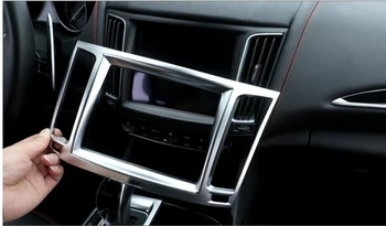 

For Maserati Levante 2016 Car-Styling ABS Color Interior Navigation box Frame Cover Trim Accessories