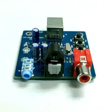 1 шт. PCM2704 USB звуковая карта ЦАП декодирования доска вход USB коаксиальный оптический и аналоговый выход HIFI декодирования доска