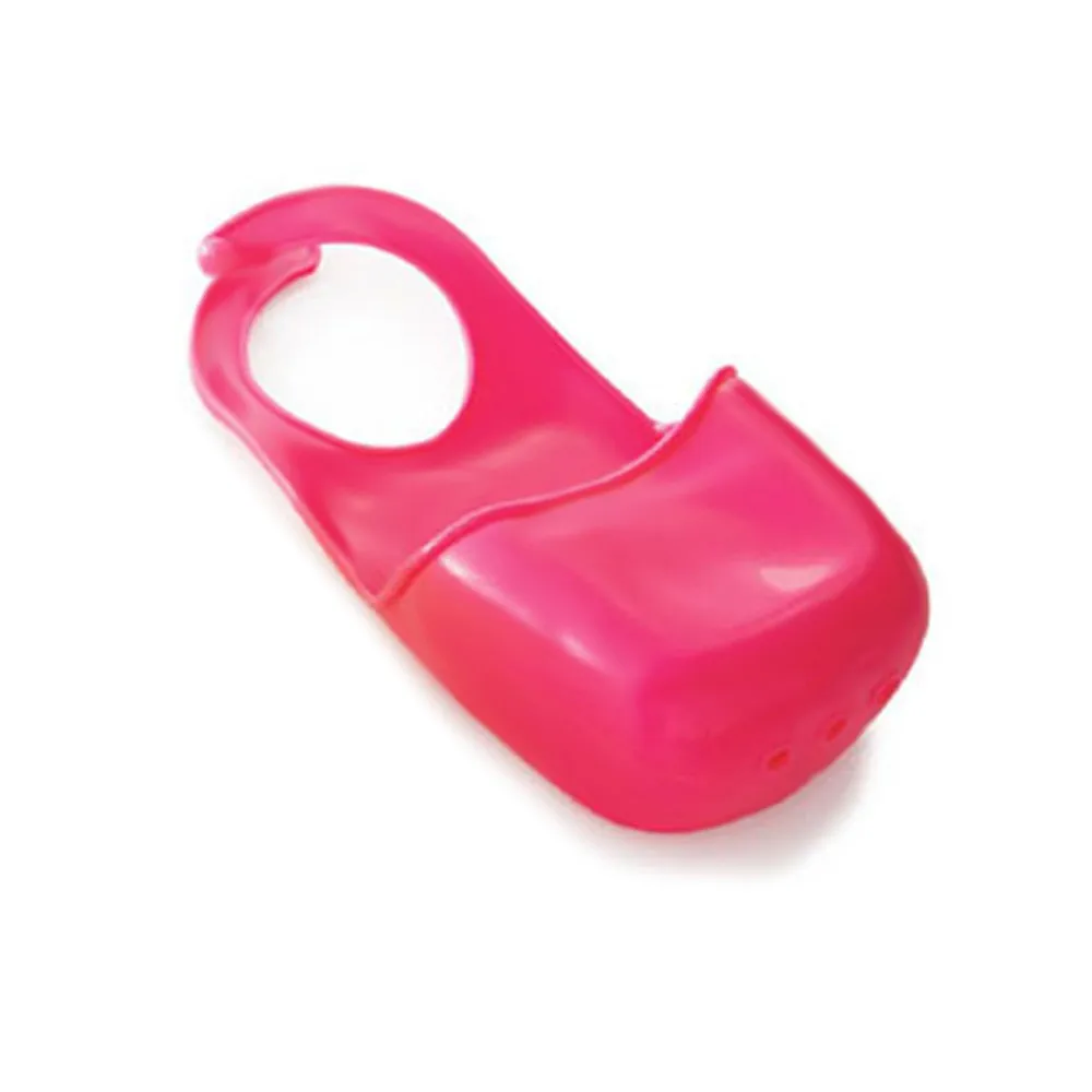 DIVV أسفنجة مطبخ حامل بالوعة شنقا تخزين الحمام الصابون شماعات المنظم البلاستيك