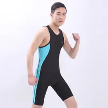 Мужчины женская Ironman триатлон хлопка-ватник Tri костюм велосипед велоспорт цельный мужчин рукавов летний комбинезон комбинезоны