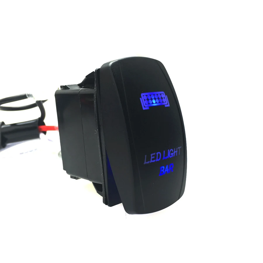 12V 24V LED Car Rocker Switch For Ford Pickup Trunk Light Switches RV