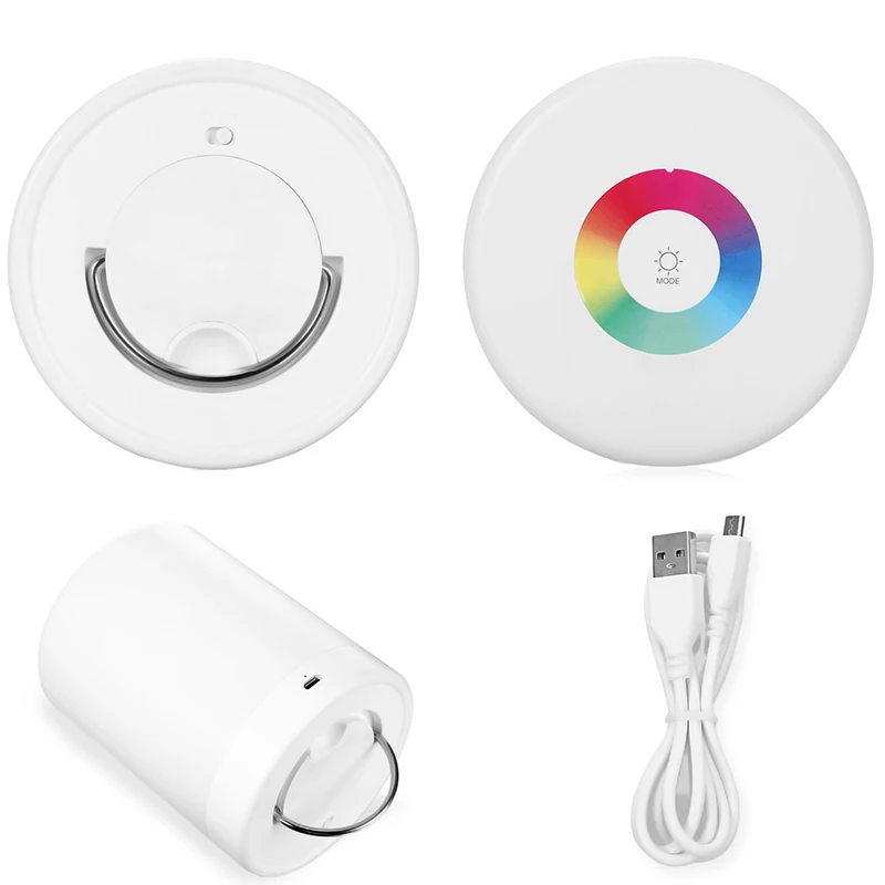 Смарт прикроватные лампы LED сенсорный контроль Ночной светильник Диммер лампа RGB
