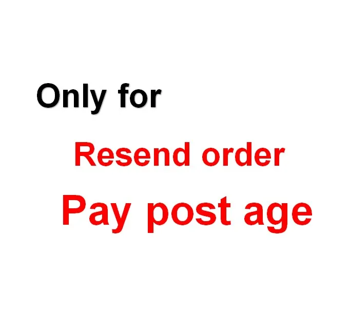 

This link is only for resending items, for the postage, please don't make orders unless agreement, thanks