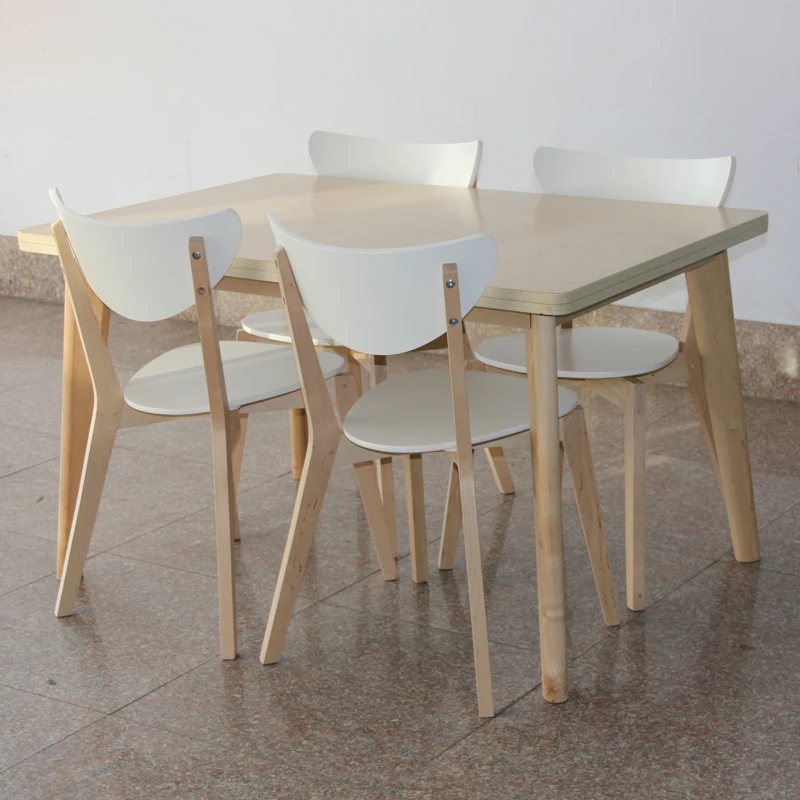 Estilo ikea mesa de comedor y sillas mesas rectangulares laminado de madera de mesa y cuatro.jpg Mesas comedor ikea