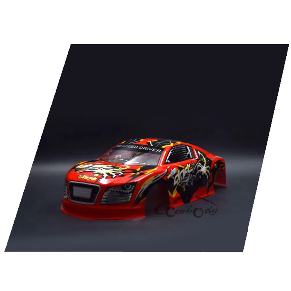 

1/10 Scale Audii R8 rc car on road 1:10 body shell for HPI Racing Kyosho axial tamiya width 190mm front rear wheelbase 260mm