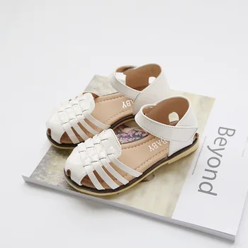 

Children Girls Sandals Kids Baby Comfortable Shoes Fashion Summer Cut-Outs Sandals Flat Casual Girls Beach Shoes Sandals