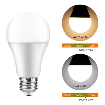 

2pcs 7W LED Sensor Light Bulb E27 85-265V energy saving bulb Automatic Dusk to Dawn Bulbs Auto ON/OFF Porch Hallway Patio Garage