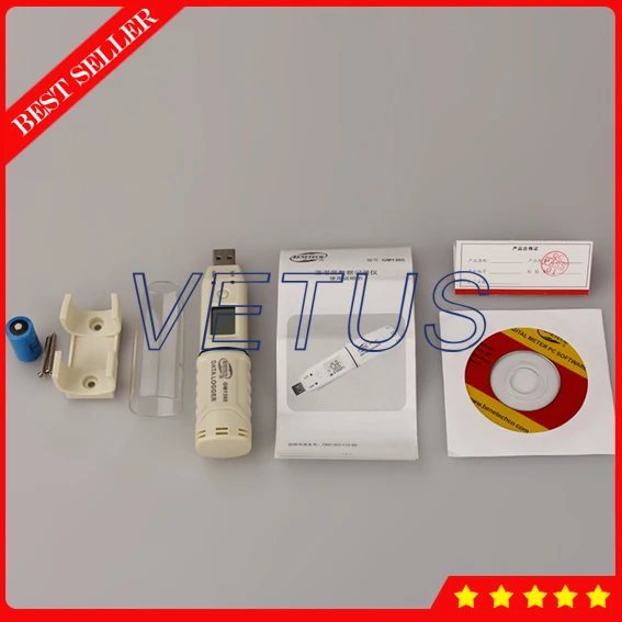 

GM1365 Light Alarm Temperature And Humidity Data Logger