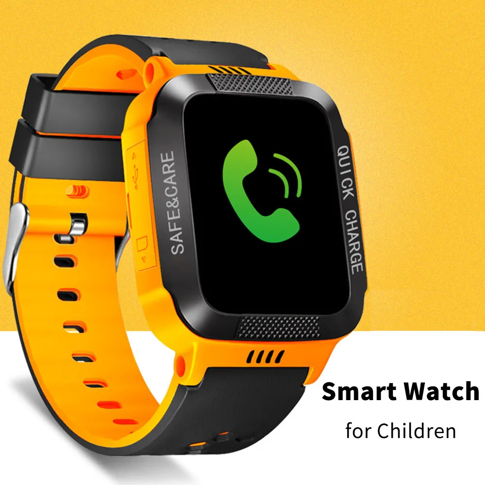 Smart Watch for Children Safe Lbs Sos Call Baby Watch Waterproof Camera Sim Gift for Children Gps Clock
