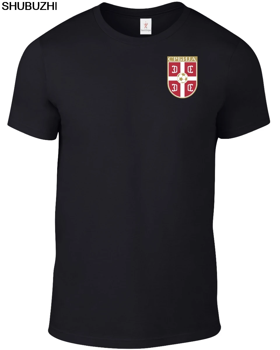 

New Fashion Cool Casual Fashion Summer Paried Serbia Men'S Footballer Legend Soccers cotton T Shirt