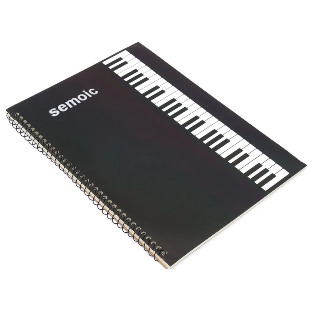Affordable 50 Pages piano Manuscript Paper Stave Notation Notebook