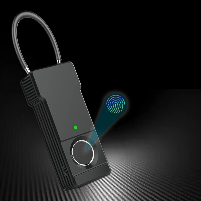 Smart Keyless замок отпечатков пальцев Usb Перезаряжаемый Ip65 Водонепроницаемый Противоугонный замок безопасности дверь Багаж Замок для чемодана