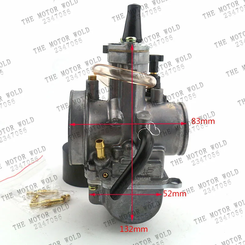 Косо карбюратор PWK Мощность Jet Карбюратор Carb мотогонок части самокатов Байк ATV 32 мм