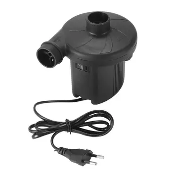 

Portable Electric Air Pump Air Bed Mattress Boat Car Auto Inflatable Pump For Camping Portable Inflator With 3 Nozzles EU PLUG