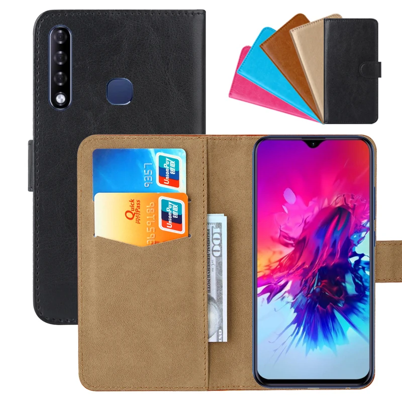 

Luxury Wallet Case For Infinix Smart 3 Plus PU Leather Retro Flip Cover Magnetic Fashion Cases Strap