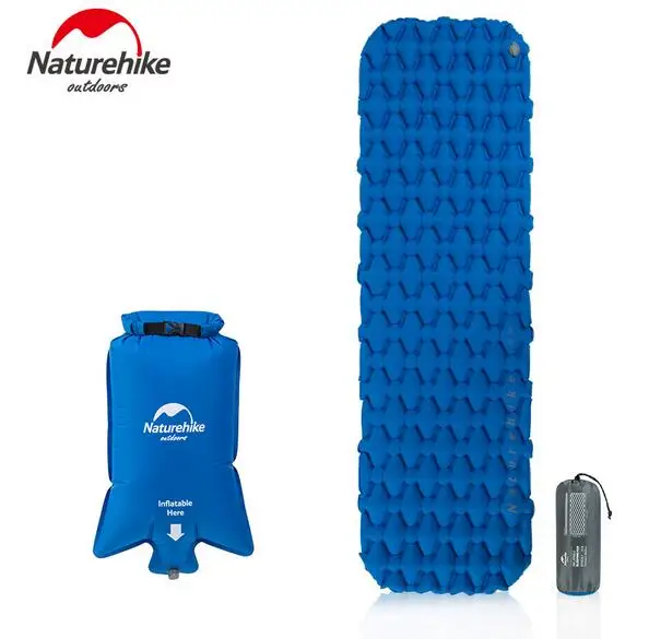 

Naturehike Inflatable Sleeping Pad With Air Bag Mattress Outdoor Camping Mat Ultralight Tent Portable Camp Moisture-proof Pad