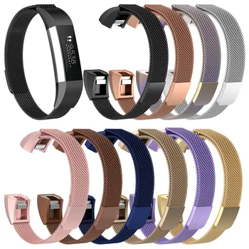 

New Replacement Stainless Steel Watch Straps Magnetic Milanese for Fitbit Alta/Alta HR/Ace Watch Straps