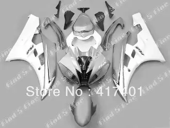 

white gray black for YAMAHA YZFR6 06-07 YZF R6 2006-2007 06 07 YZF-R6 2006 2007 ABS full motorcycle fairing kit +3gifts