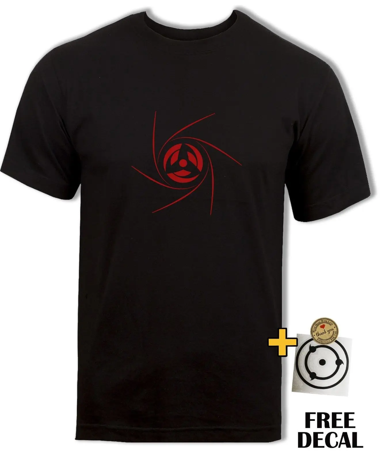 Футболка с Наруто Obito Uchiha Sharingan Itachi Madara Sasuke Аниме Топ бесплатная доставка Harajuku