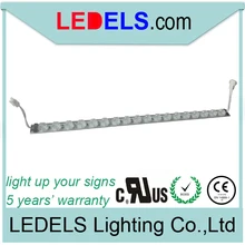 CE ROHS UL 21,6 w 2160LM 18 светодиодов жесткий светодиодный стержень 24 В Светодиодная лента 24 вольт светодиодное освещение бар для супер тонкий двухсторонний лайтбокс знак
