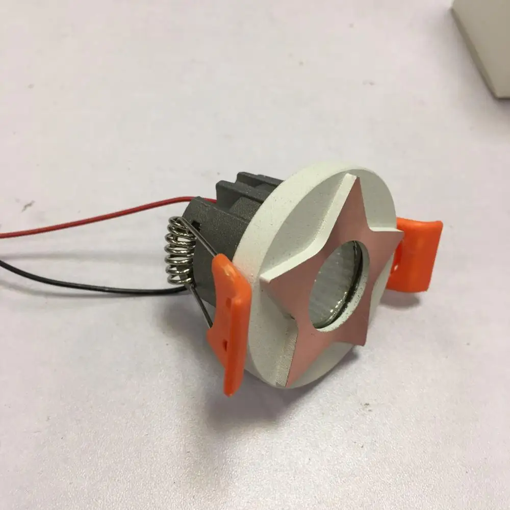 

10pcs/lot LED Mini Cabinet Downlights 3W diameter 45mm dc12V black Frame Recessed Ceiling No Flicker Spot Lights For Home