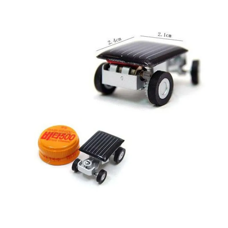 Мини игрушка солнечной энергии автомобиль робот Авто гонщик развивающий гаджет детские игрушки подарки