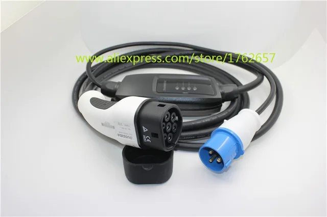 Evse 16a Cee 3 Pin Iec62196 2 Type Duosida Dostar Portable Ev Evse 16a Cee 3 Pin Iec62196 2 Type Duosida Dostar Portable Ev Charging Level
