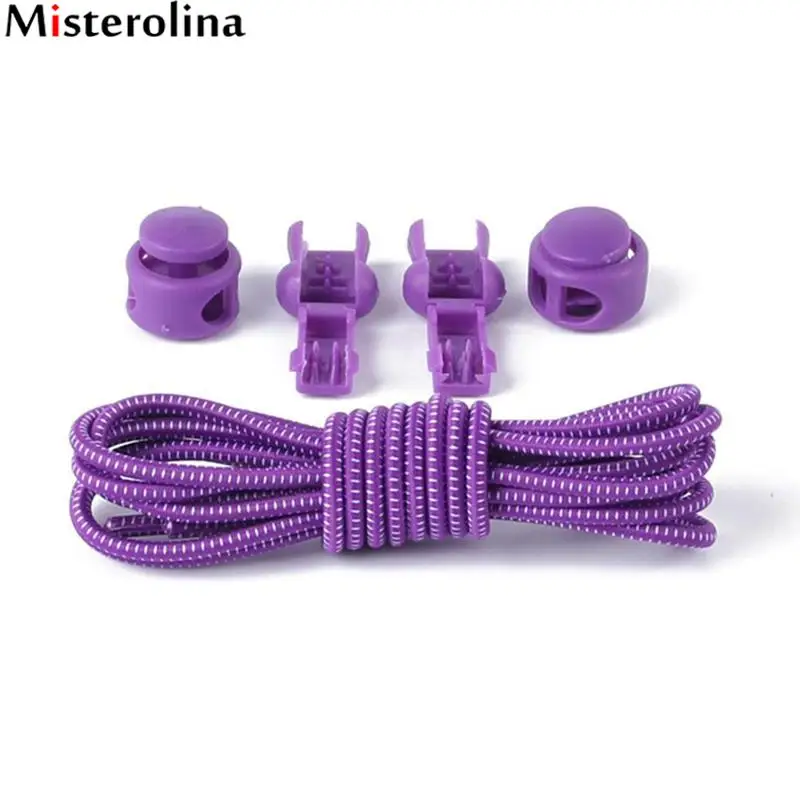 

1Pair No Tie Shoelace Women Men Reflective Runner Laces Elastic Shoelaces Safety Luminous Glowing Shoe Laces Unisex Shoes Laces