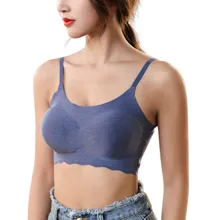 Женский спортивный бюстгальтер анти-всплеск воды регулируемый комфортный толстый бюстгальтер для йоги и фитнеса