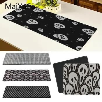 

MaiYaCa Your Own Mats funny cute skull pattern Computer Gaming Mousemats Large Mousepad Grande Gaming Mouse Mice