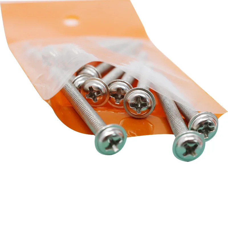 T.K.EXCELLENT 10pcs 13.7*5.3 Machine Screws Nails Decorative Fasteners Stainless Steel Nails for Woodworking PE Bag Packing