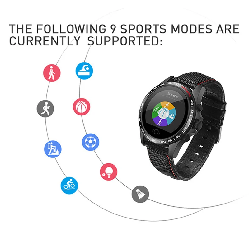 

Color Screen Waterproof Smart Watch Couple Sports Electronic Watches Men Watch Woman Multi-function Clock Bluetooth Reloj Mujer