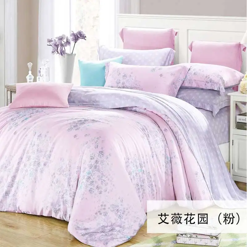 Nuevo 100% de doble cara tencel seda funda nórdica, 3d juegos de cama, housse de couette juegos de sabanas cama, juegos de cama de algodón Nuevo 100% de doble cara tencel seda funda nórdica, 3d juegos de cama, housse de couette juegos de sabanas cama, juegos de cama de algodón
