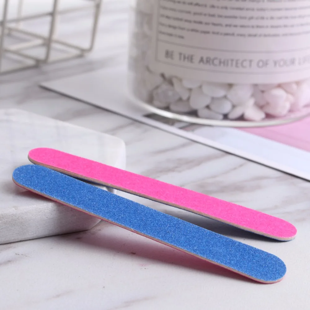 Professional Thick Sandpaper 100 pcs Nail File Sanding Nail Sanding