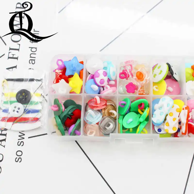 

80pcs 12-20mm mix style Resin Mini Tiny Buttons Sewing Tools Decorative Button Scrapbooking Garment DIY Apparel Accessories