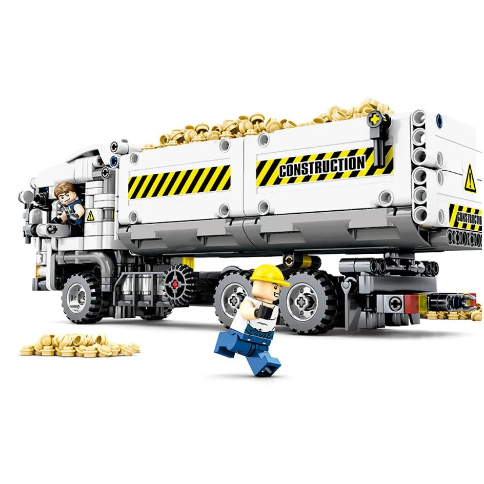 

799pcs legoed technic Dumper Truck Construction Vehicle Series Building Blocks Compatible legoing Educational toys for Children