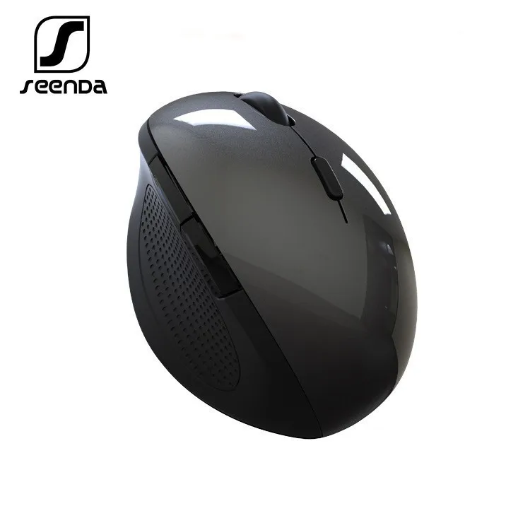 

SeenDa Wireless Mouse Ergonomic Optical 2.4G Vertical Mice 6 Buttons 1600 DPI Wireless Right Hand Mice For PC Laptop