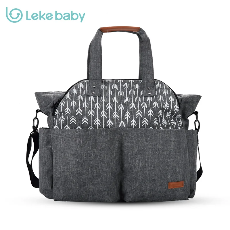 Lekebaby детская коляска влажная сумка для подгузников Сумка на плечо дорожная сумка большой вместимости сумки для мам