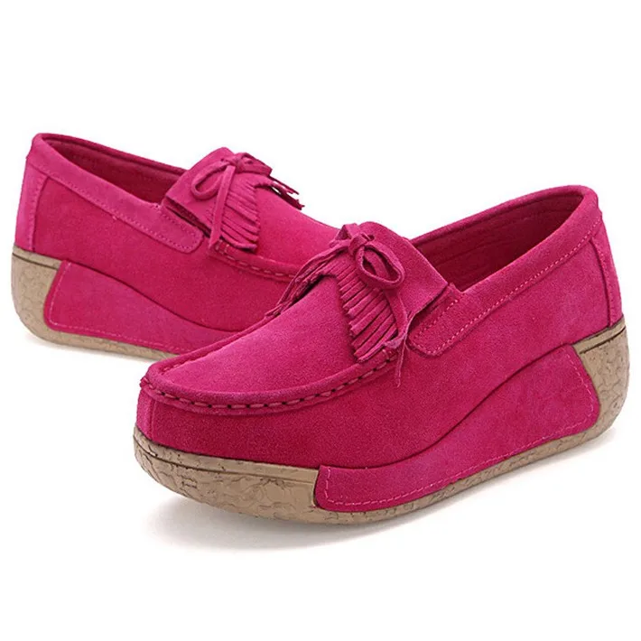 Woman-Flock-Flat-Thick-Bottom-Tassel-Bowtie-Slip-on-Mother-Nurse-Shoes-Spring-Autumn-Casual-Woman (1)