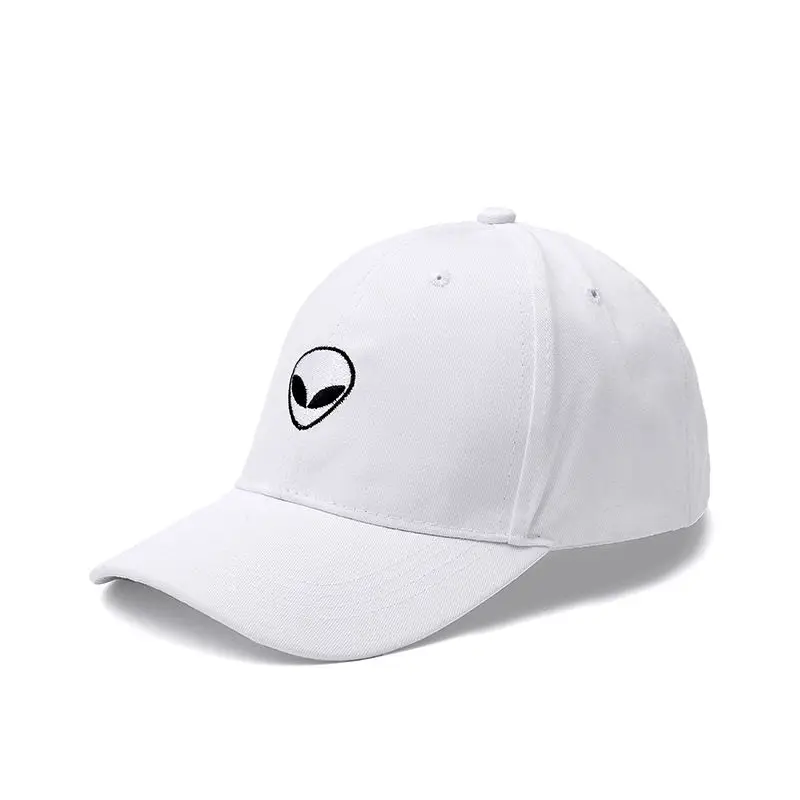 Новая мода инопланетяне Snapback Кепка Outstar блюдце пространство E.T НЛО Кепка черная тканевая Кепка-бейсболка хип хоп шляпа папа шляпа для мужчин и женщин - Цвет: white