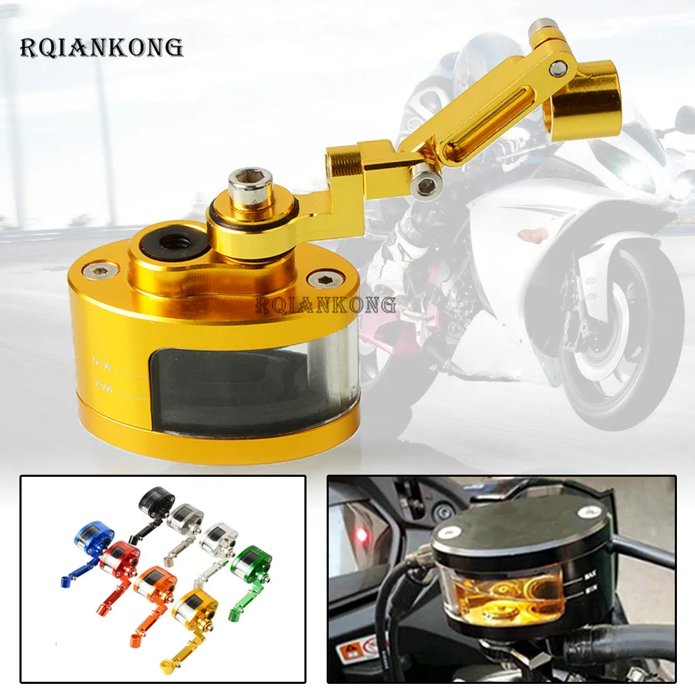 

For Suzuki GSXR 600 750 1000 SV650 SV 650 K3 K4 K5 K6 K7 K8 Motorcycle Front Brake Fluid Reservoir Clutch Tank Oil Fluid Cup