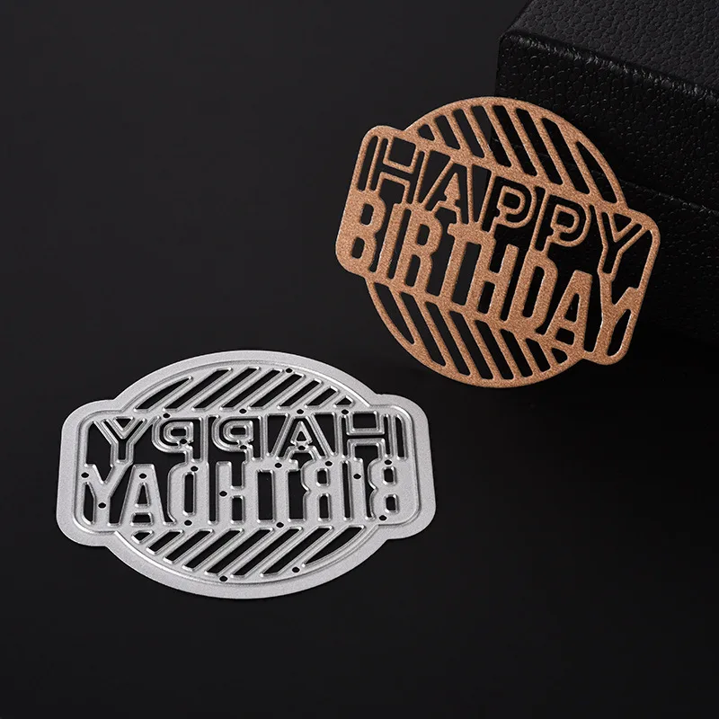 Diy Cutting Dies Birthday Card Production Scrapbooking Cutting Dies