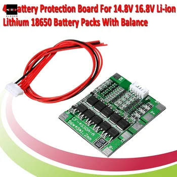 

New Arrival 4S 30A 14.8V Li-ion Lithium 18650 Battery BMS Packs PCB Protection Board Balance Integrated Circuits