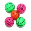 12cm Inflatable PVC Basketball volleyball beach ball Kid Adult sports Toy Random Color 1 PCS 3