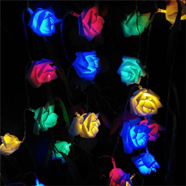 YIYANG 10 M 100 Rozen Multicolor LED String Guirlande Verlichting ... YIYANG 10 M 100 Rozen Multicolor LED String Guirlande Verlichting ...