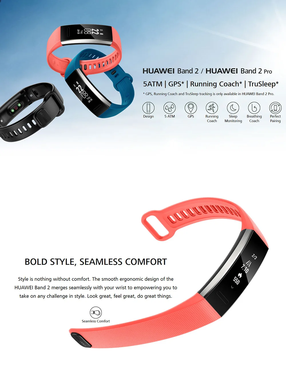 bluetooth huawei band 2 pro