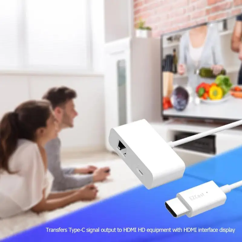Мультимедийный провод для передачи данных с HDMI беспроводной Wi Fi 1080P HD адаптер