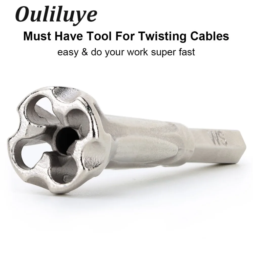 

4-6 Square Twisting Wire Stripping Connector Electrician General Automatic 5 Wire Connector Quick Connector Twist Wire Tools